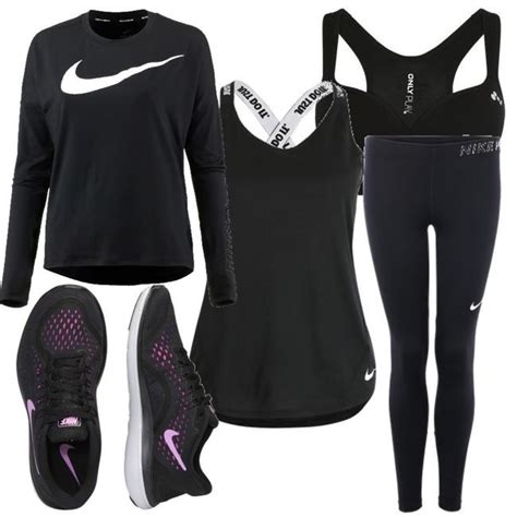 sportoutfit zusammen damen nike|Fitnesskleidung für Damen .